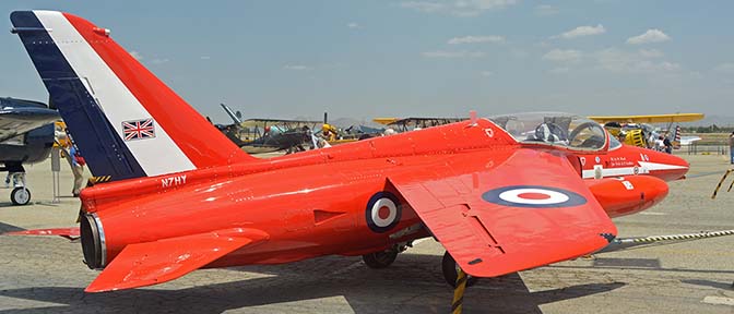 Folland Gnat T.1 N7HY, April 29, 2016